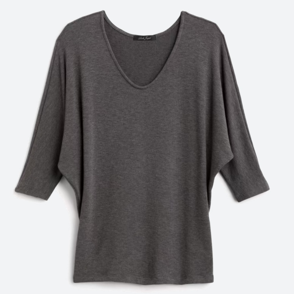 NWT LAILA JAYDE BOWIE 3/4 SLEEVE KNIT TOP